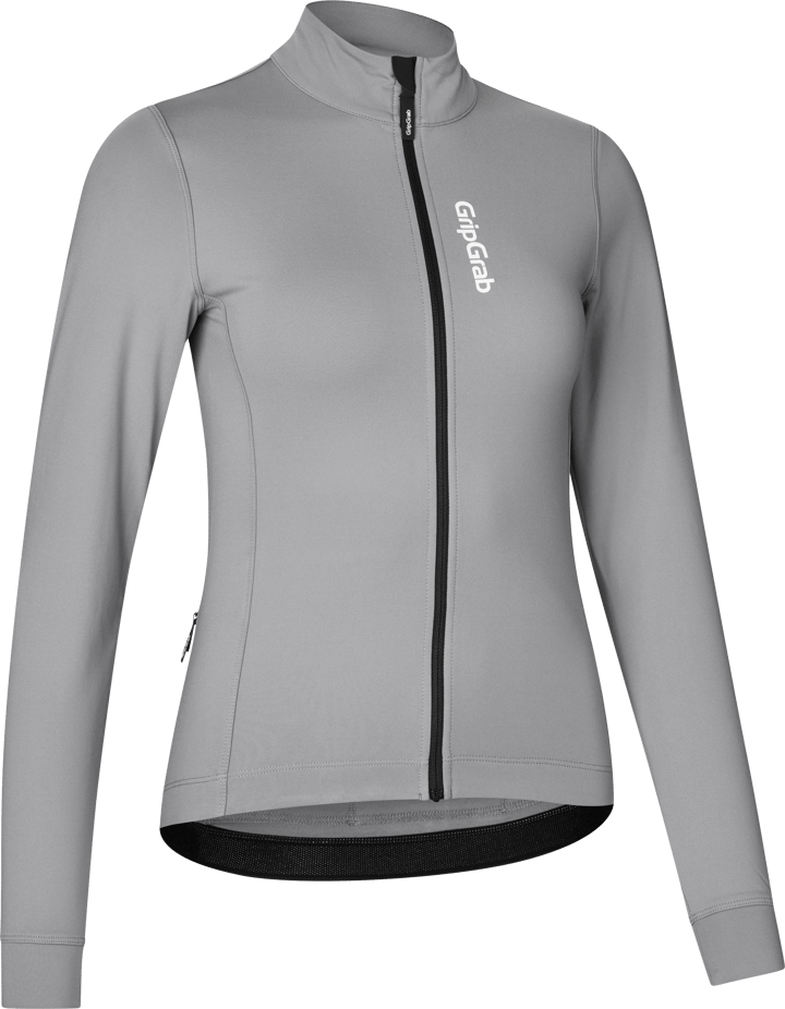 Gripgrab Women's Ride Thermal Long Sleeve Jersey Grey Gripgrab