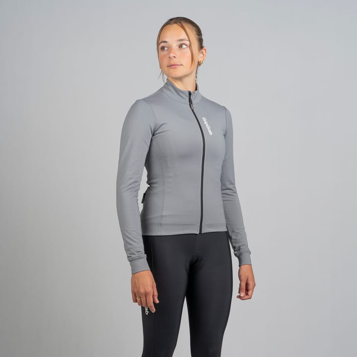 Gripgrab Women's Ride Thermal Long Sleeve Jersey Grey Gripgrab