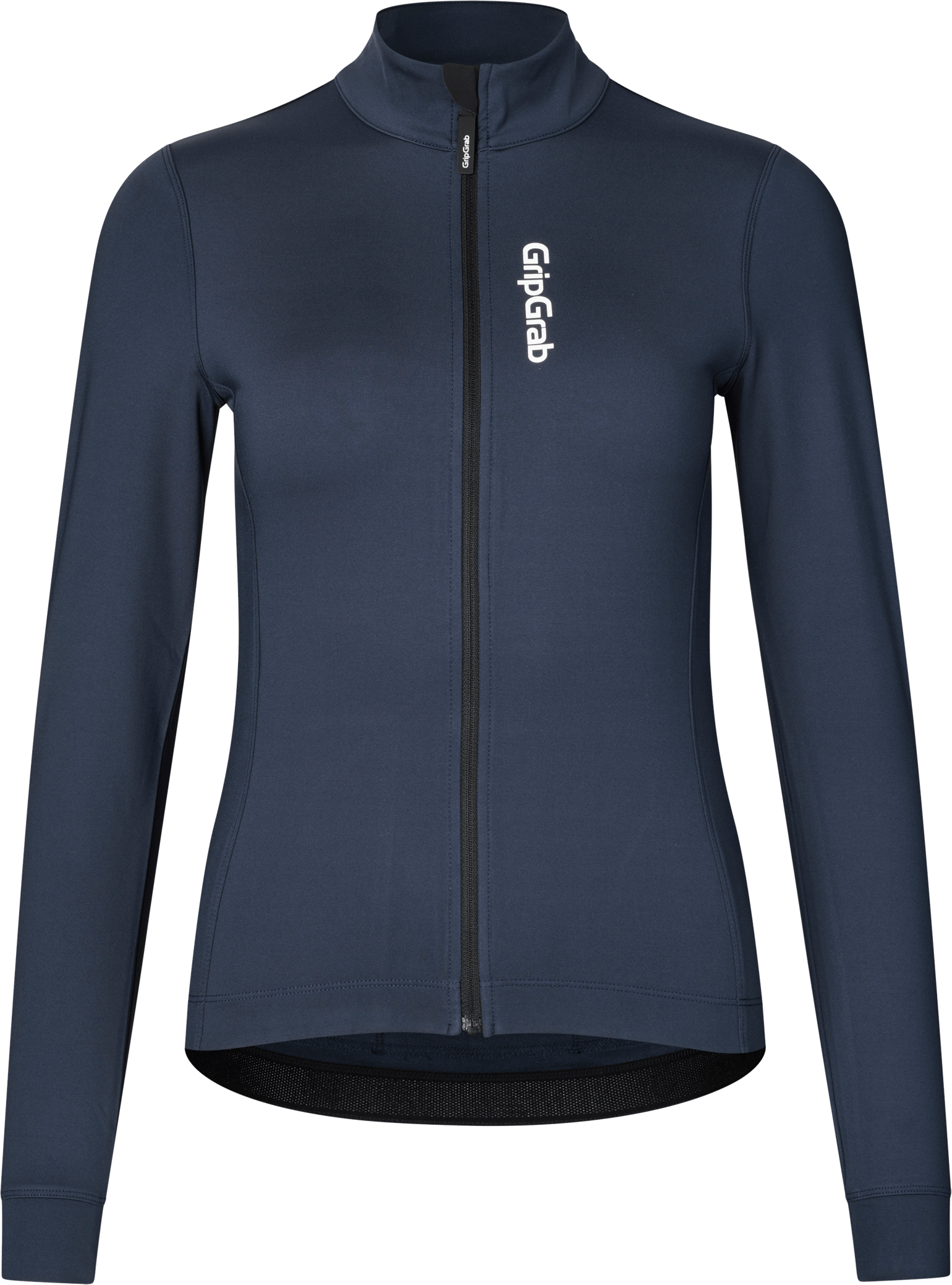 Gripgrab Women's Ride Thermal Long Sleeve Jersey Navy Blue