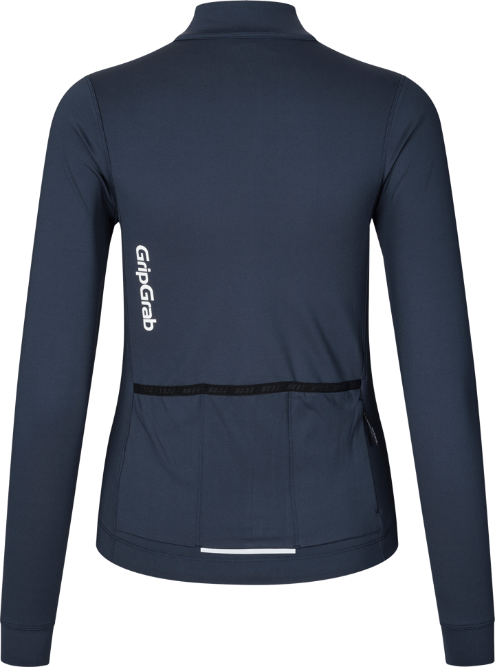 Gripgrab Women's Ride Thermal Long Sleeve Jersey Navy Blue Gripgrab