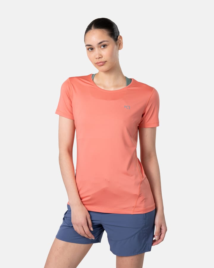 Women's Nora 2.0 Tee Peach Pink Kari Traa