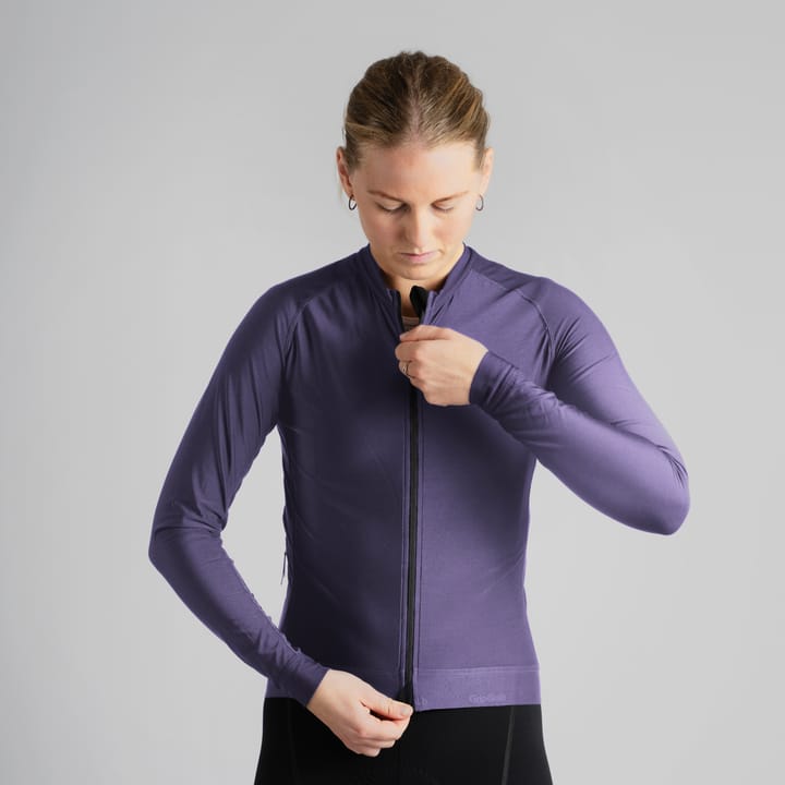 Gripgrab Women's Pacr Long Sleeve Jersey Purple Gripgrab