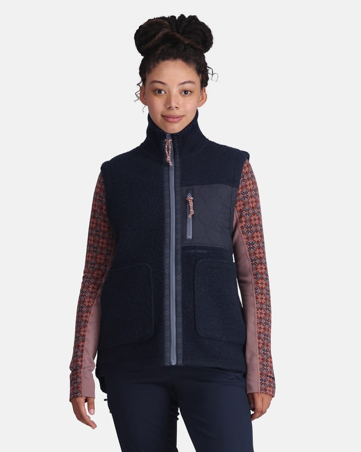 Kari Traa Voss Wool Vest Royal Kari Traa Kari Traa Voss Wool Vest Royal Kari Traa
