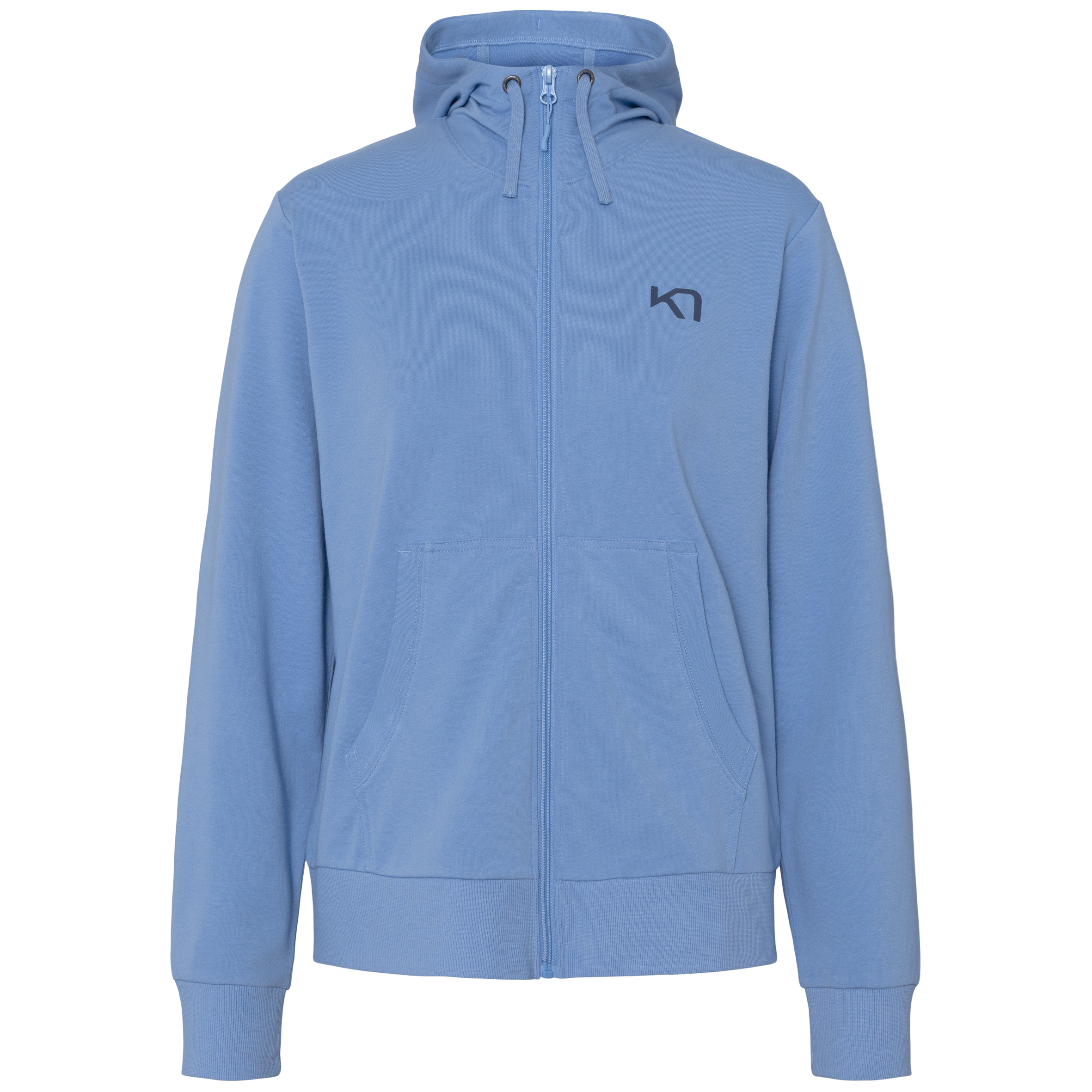 Kari Traa Women's Kari Hoodie Pastel Light Blue Långärmade vardagströjor L