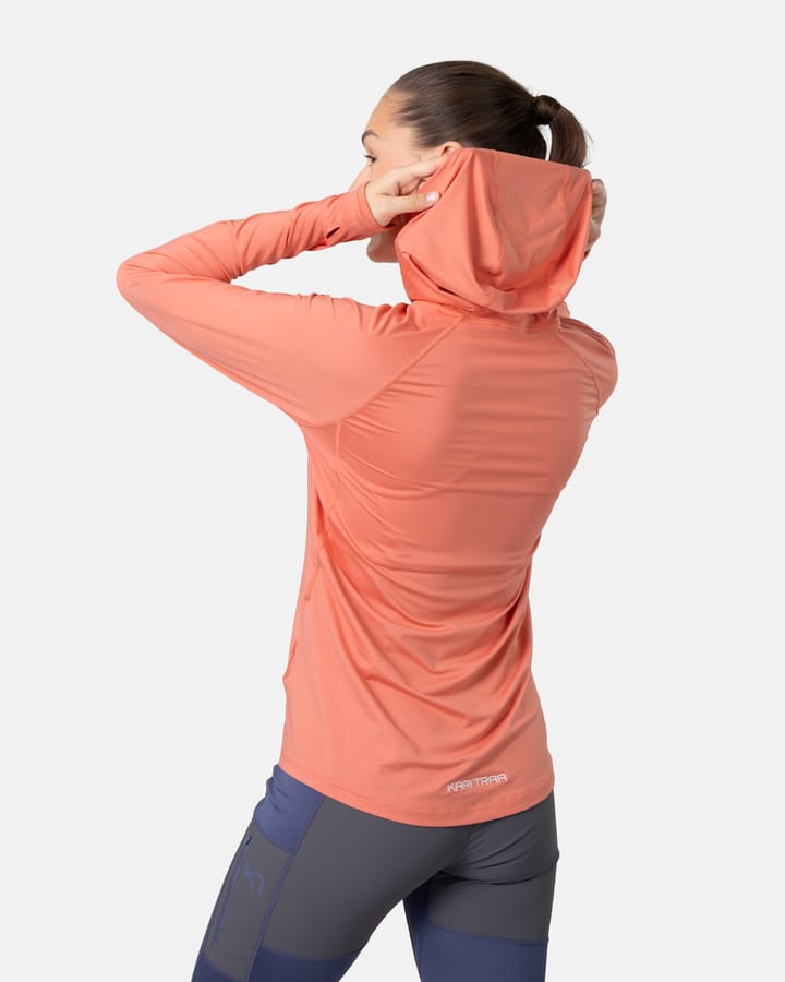 Kari Traa Sanne Sunshirt Peach Pink Kari Traa