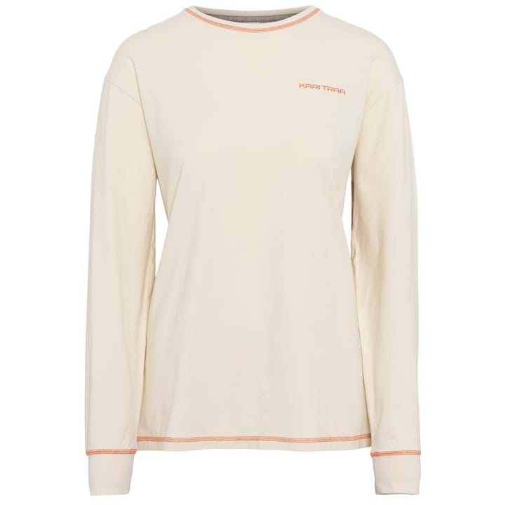 Kari Traa Ane Crew Ls Light Beige Kari Traa