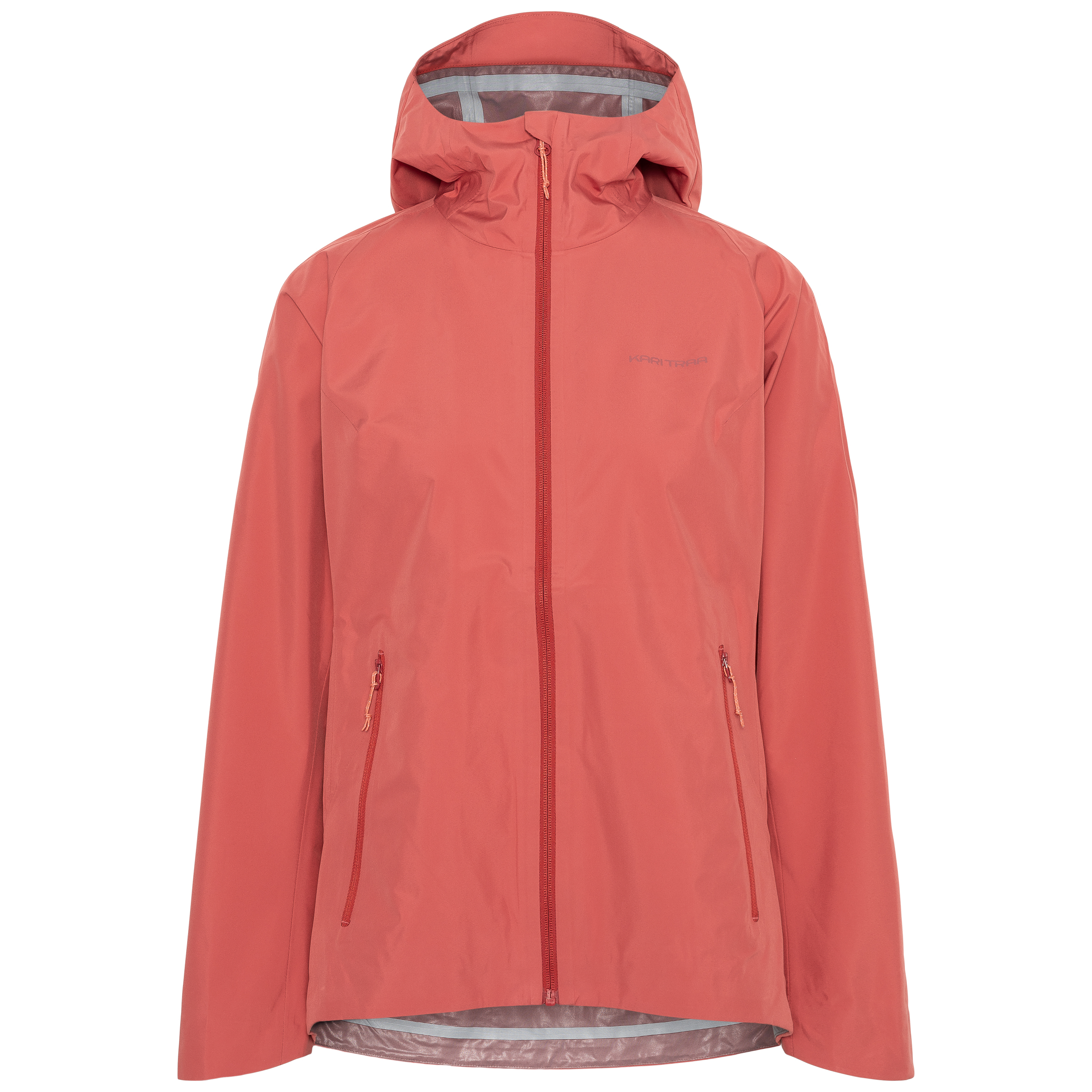 Kari Traa Women's Sanne 3 L Jacket Dark Dusty Orange Pink Skaljackor S