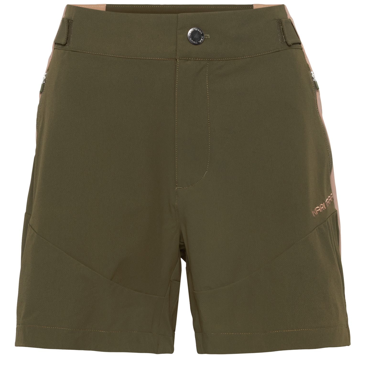 Kari Traa Henni Shorts 5inch Dark Olive Green