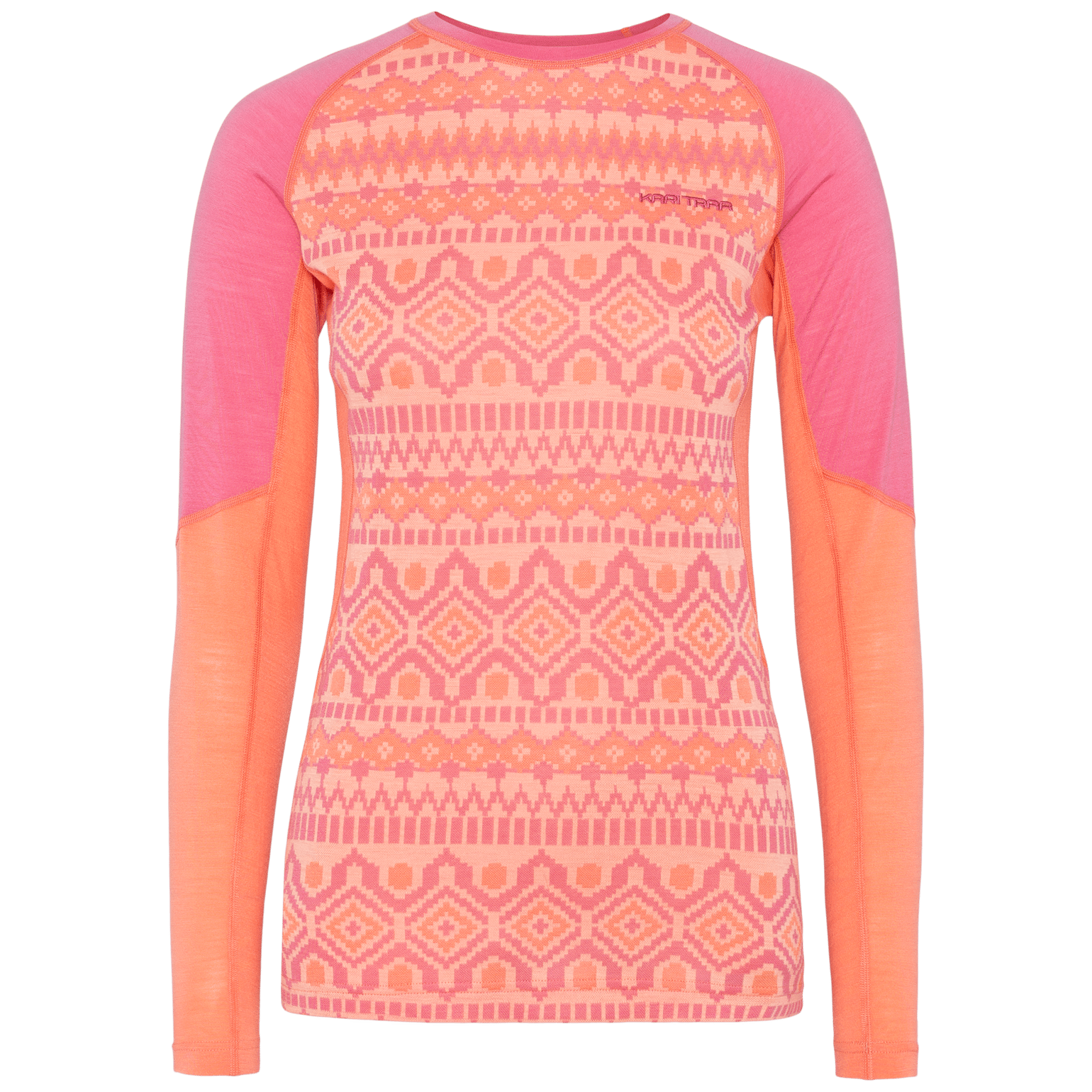 Kari Traa Women's Malia Long Sleeve Bubblegum