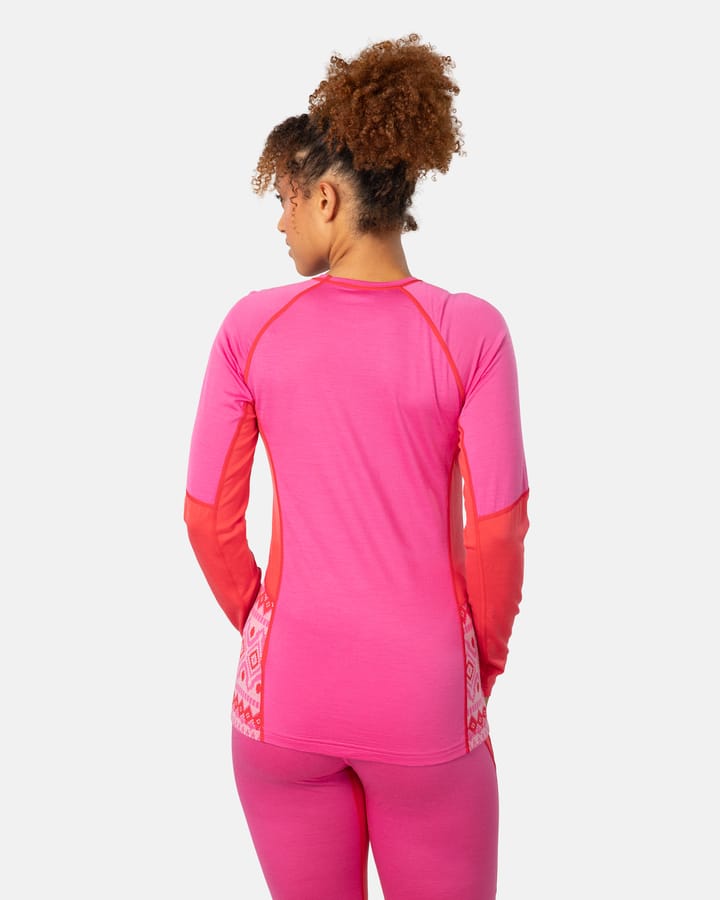 Kari Traa Women's Malia Long Sleeve Bright Pink Kari Traa