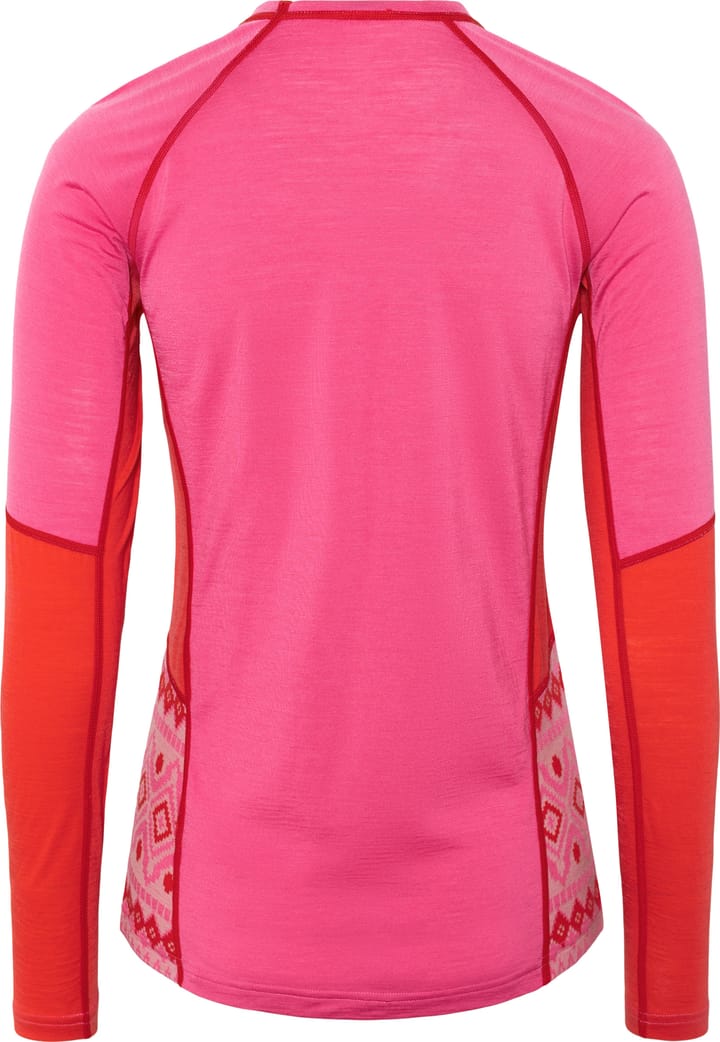 Kari Traa Women's Malia Long Sleeve Bright Pink Kari Traa