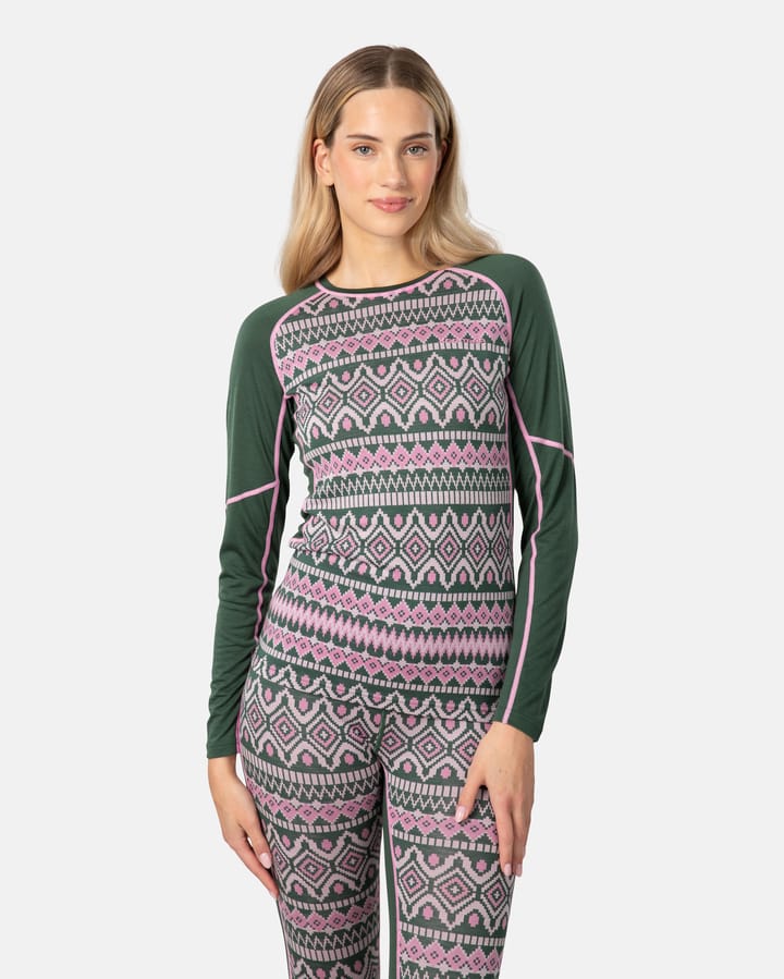 Kari Traa Women's Malia Long Sleeve Thyme Kari Traa