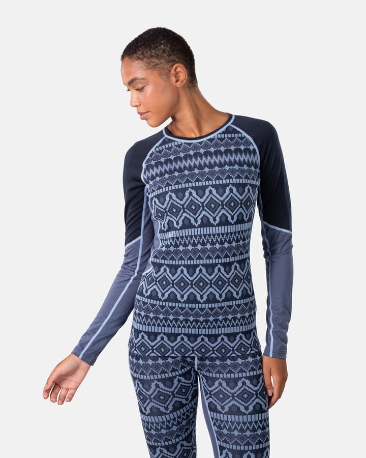 Kari Traa Women's Malia Long Sleeve Dark Navy Blue Kari Traa