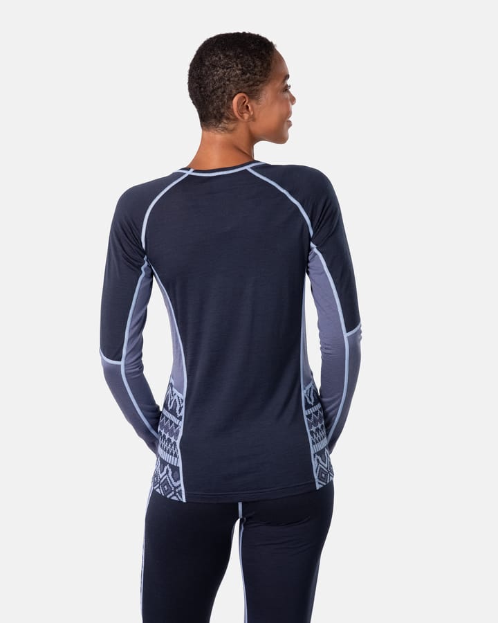 Kari Traa Women's Malia Long Sleeve Dark Navy Blue Kari Traa