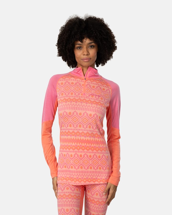 Kari Traa Women's Malia Half Zip Bubblegum Kari Traa