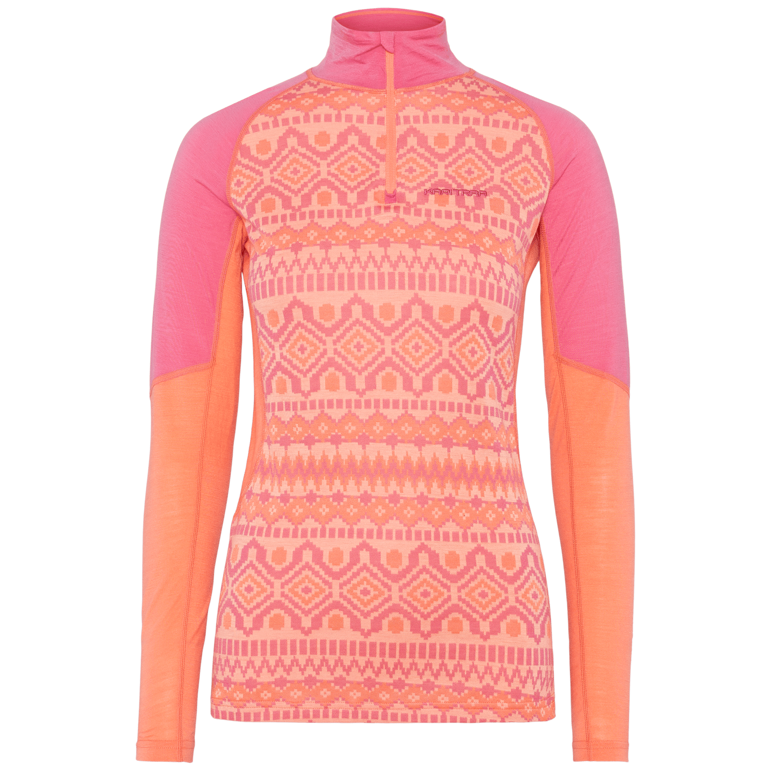 Kari Traa Women's Malia Half Zip Bubblegum