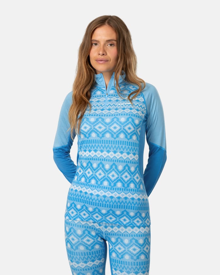 Kari Traa Women's Malia Half Zip Ocean Kari Traa
