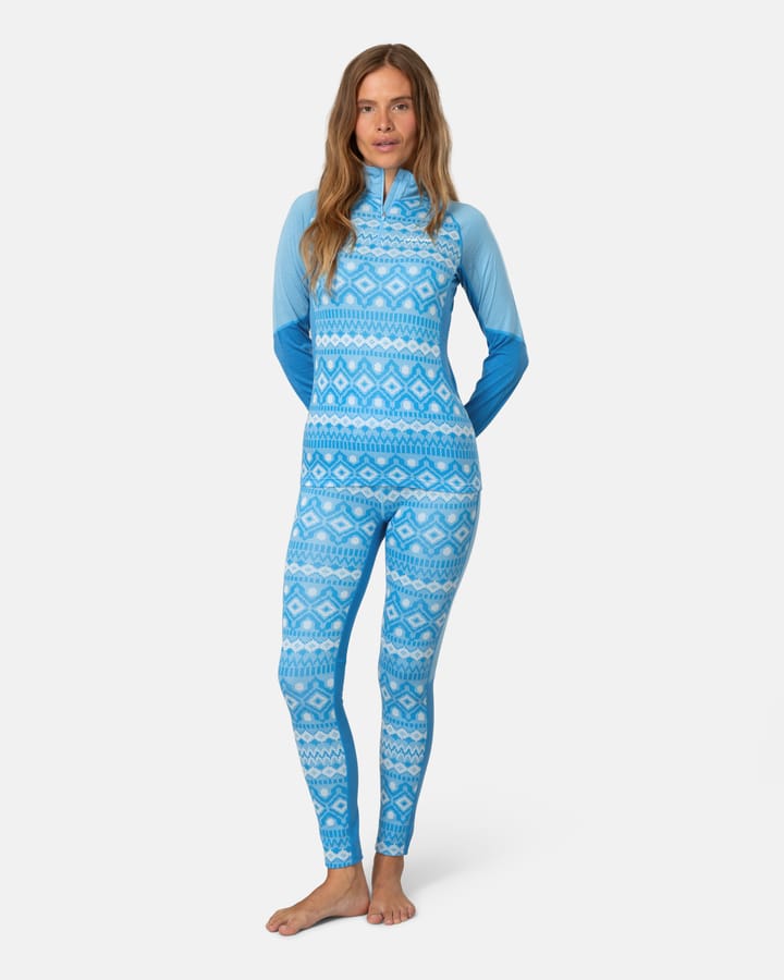 Kari Traa Women's Malia Half Zip Ocean Kari Traa