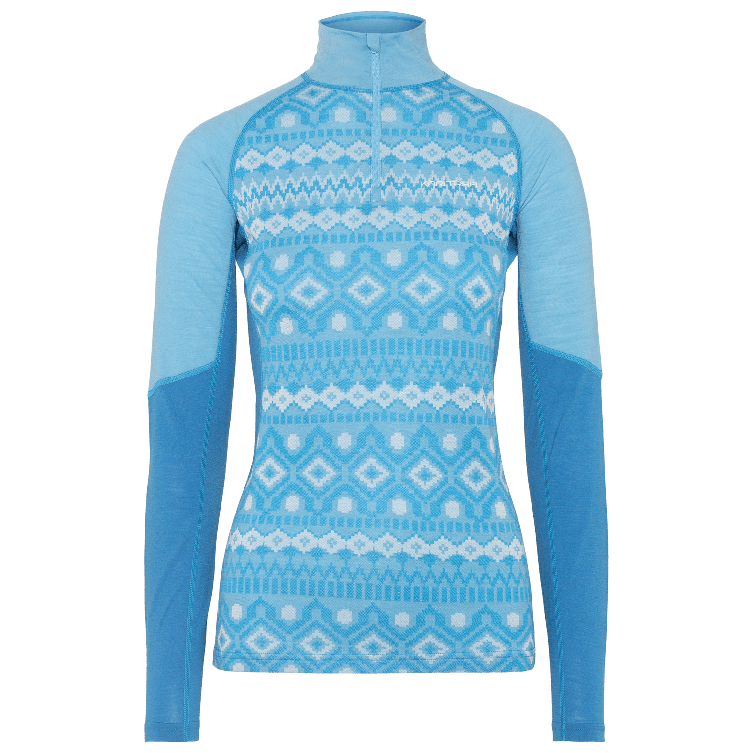 Kari Traa Women's Malia Half Zip Ocean