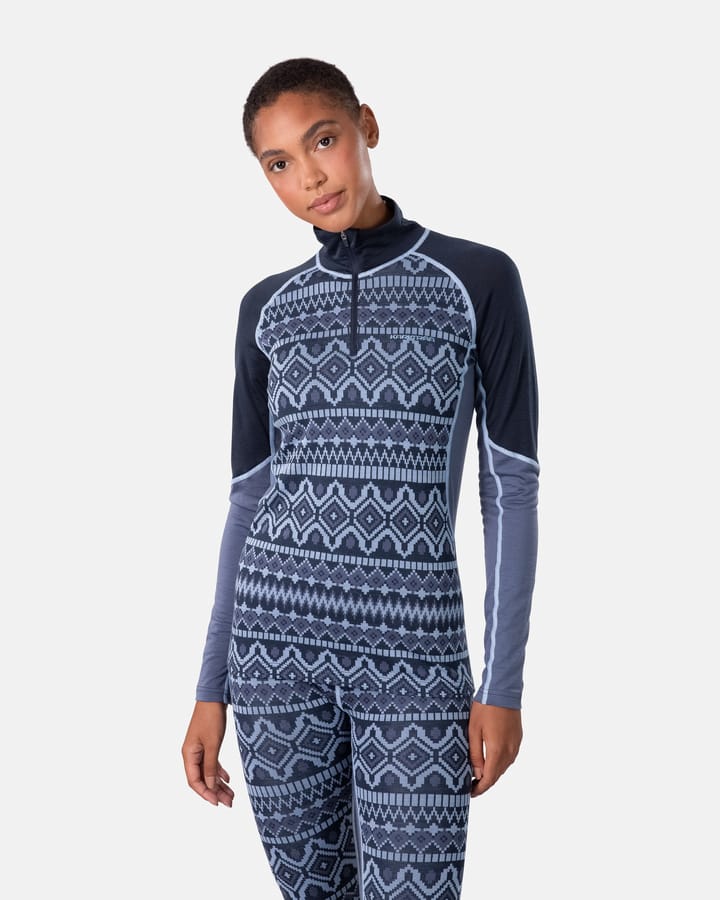 Kari Traa Women's Malia Half Zip Dark Navy Blue Kari Traa Kari Traa Women's Malia Half Zip Dark Navy Blue Kari Traa