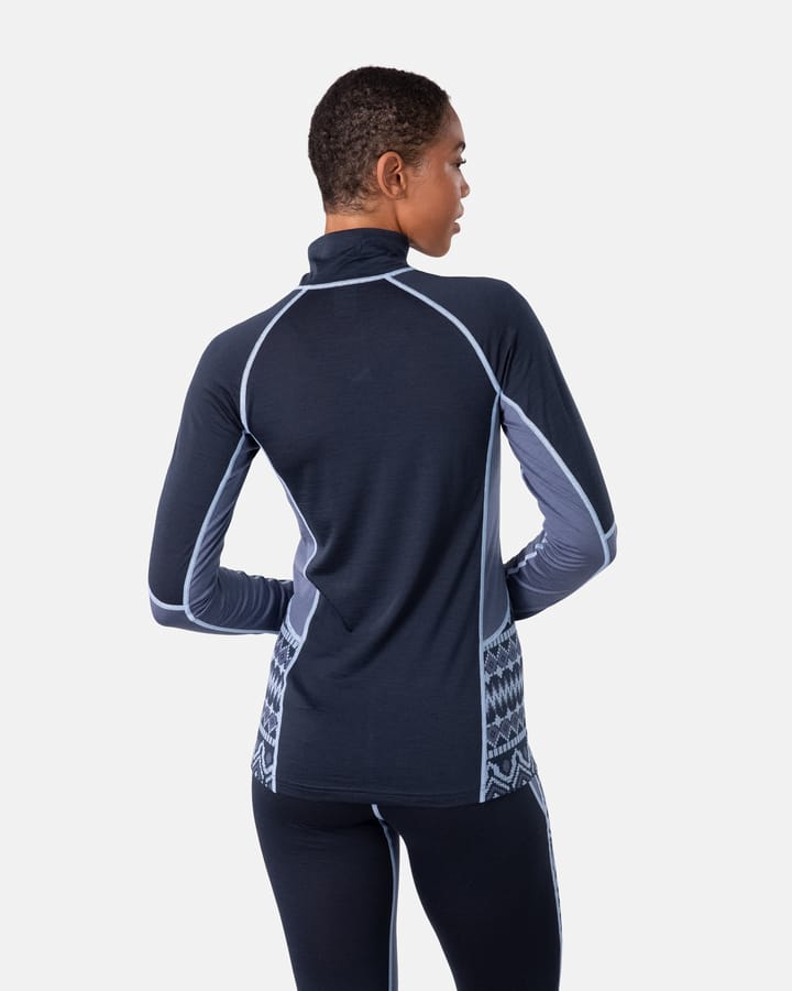 Kari Traa Women's Malia Half Zip Dark Navy Blue Kari Traa Kari Traa Women's Malia Half Zip Dark Navy Blue Kari Traa