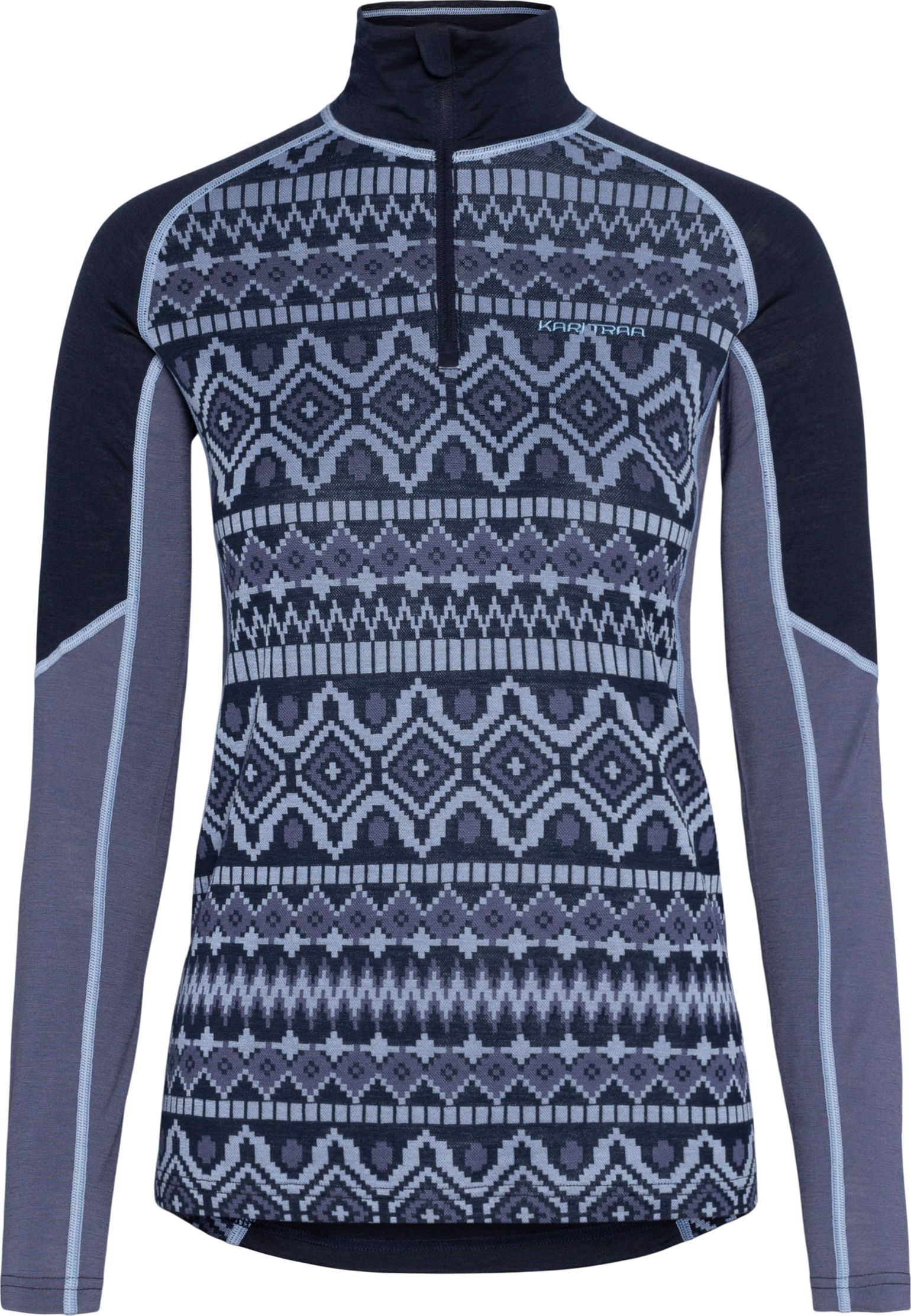 Kari Traa Women's Malia Half Zip Dark Navy Blue