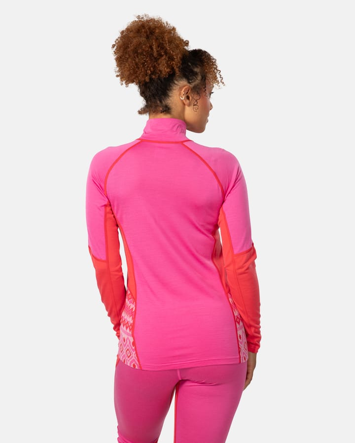 Kari Traa Women's Malia Half Zip Bright Pink Kari Traa