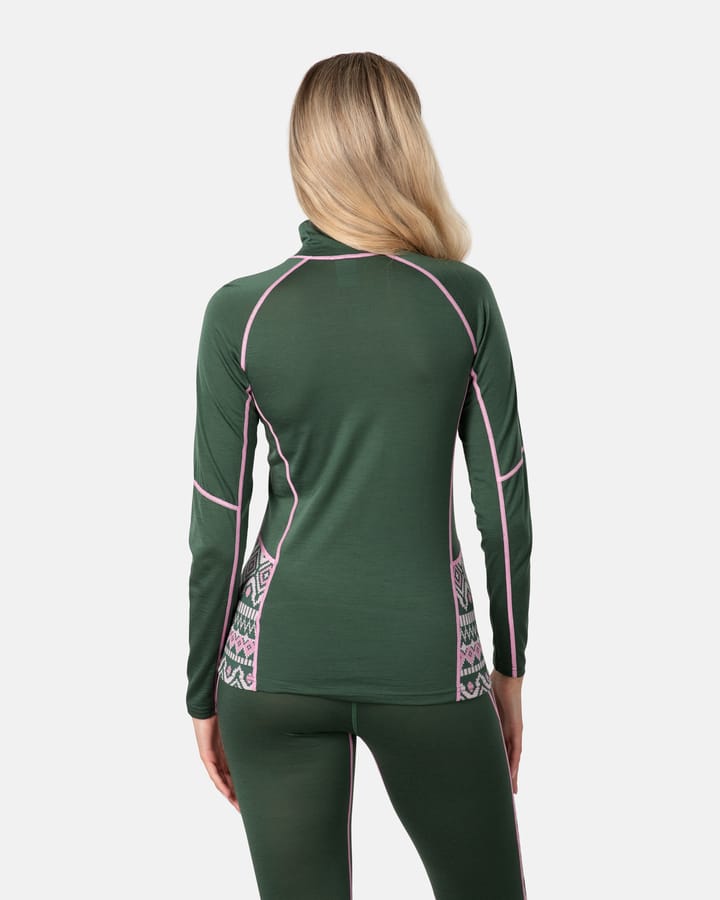 Kari Traa Women's Malia Half Zip Thyme Kari Traa Kari Traa Women's Malia Half Zip Thyme Kari Traa