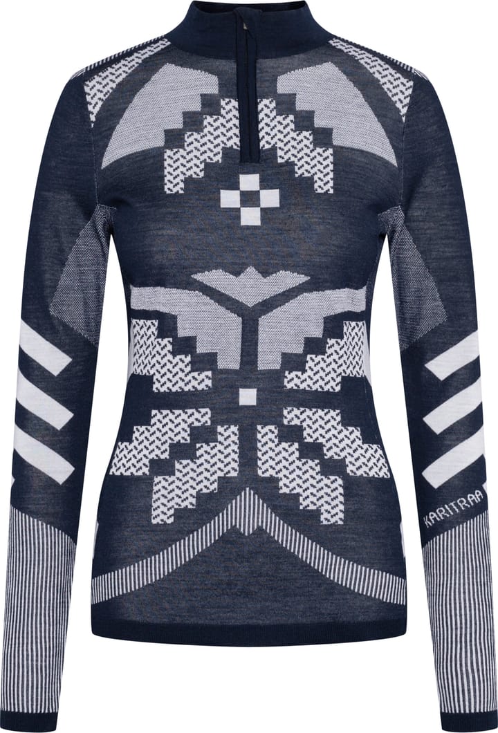 Kari Traa Women's Faith Half Zip Dark Navy Blue Kari Traa