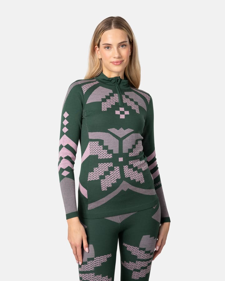 Kari Traa Women's Faith Half Zip Thyme Kari Traa