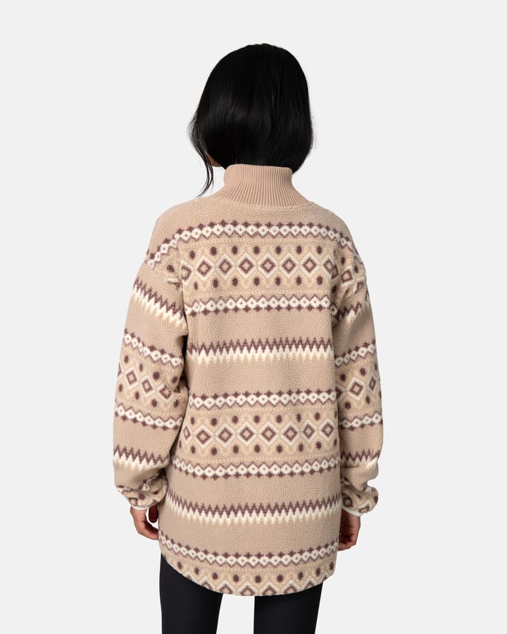 Kari Traa Women's Ruthie Midlayer Half Zip Mocha Kari Traa
