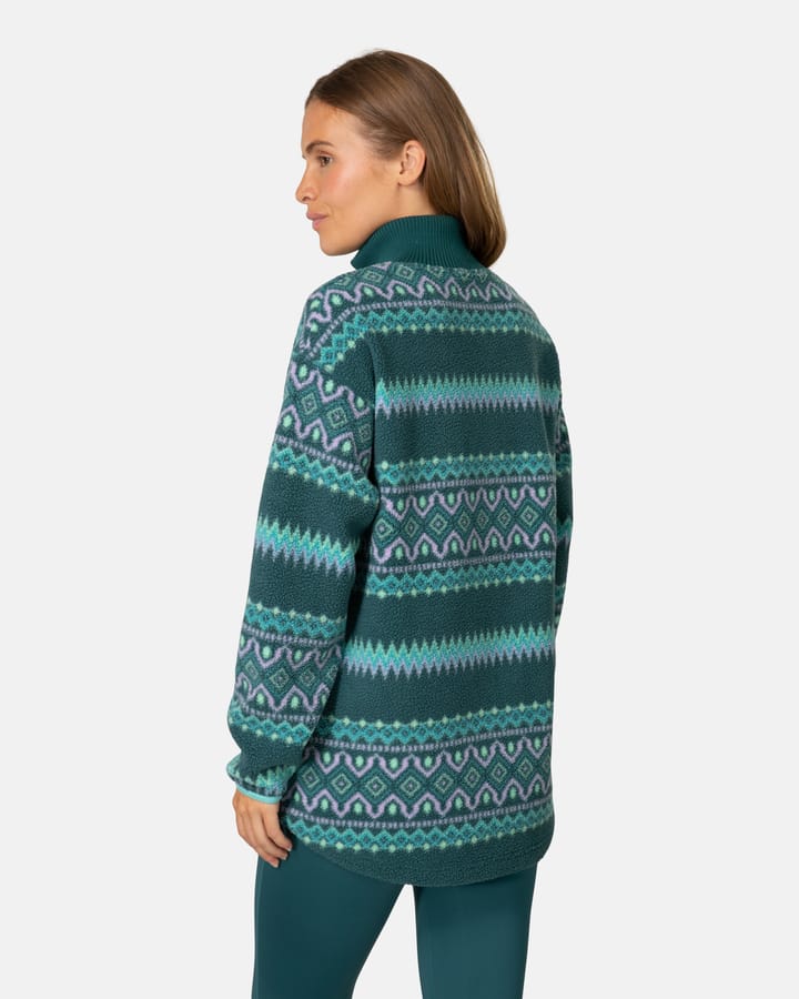 Kari Traa Women's Ruthie Midlayer Half Zip Peacock Kari Traa