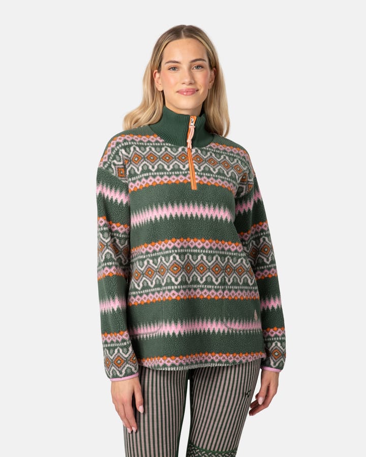 Kari Traa Women's Ruthie Midlayer Half Zip Thyme Kari Traa