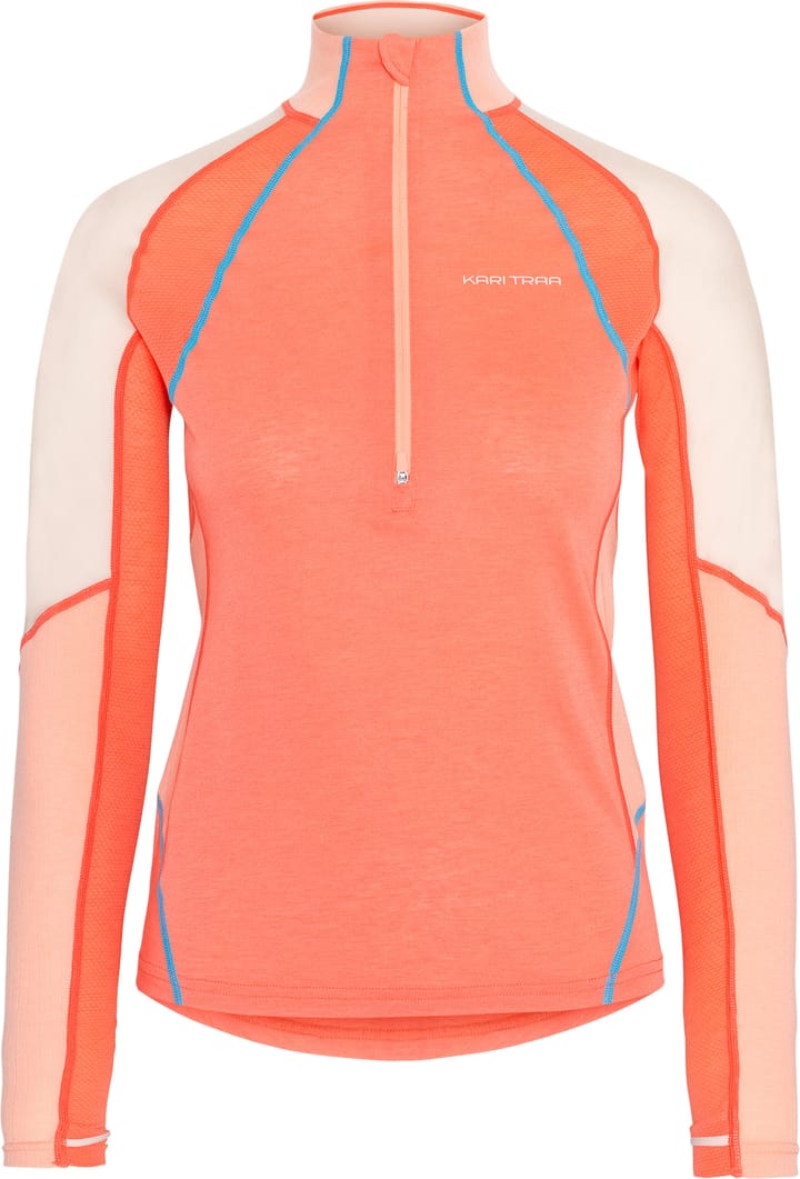 Kari Traa Women's Alma Half Zip Coral Kari Traa