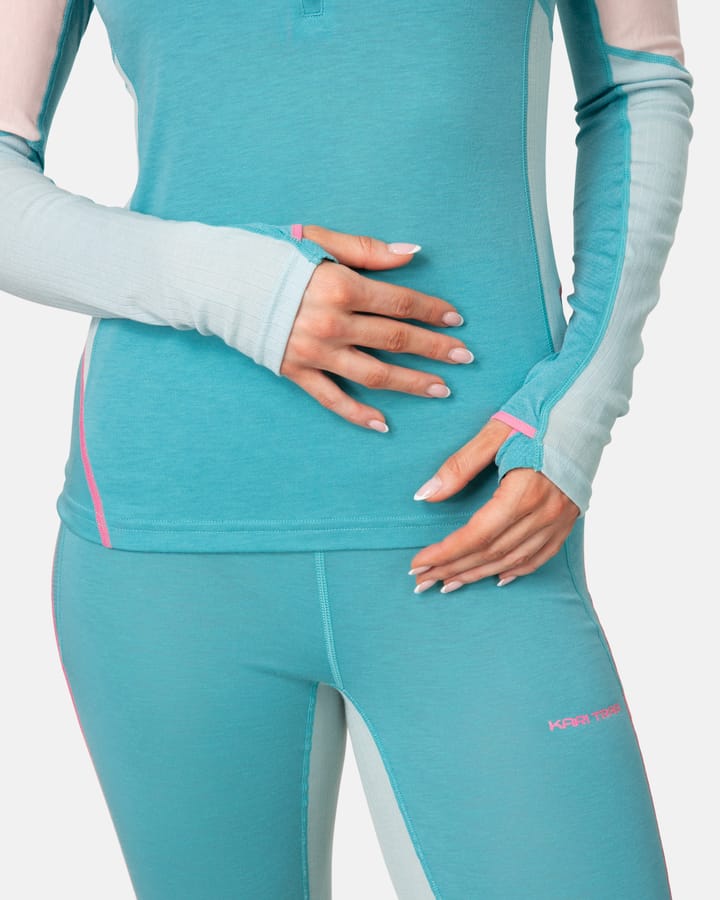 Kari Traa Women's Alma Half Zip Blue Lagoon Kari Traa