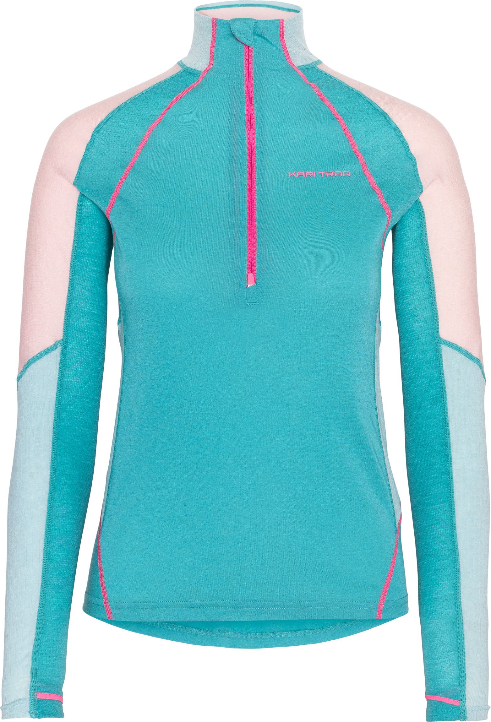 Kari Traa Women's Alma Half Zip Blue Lagoon