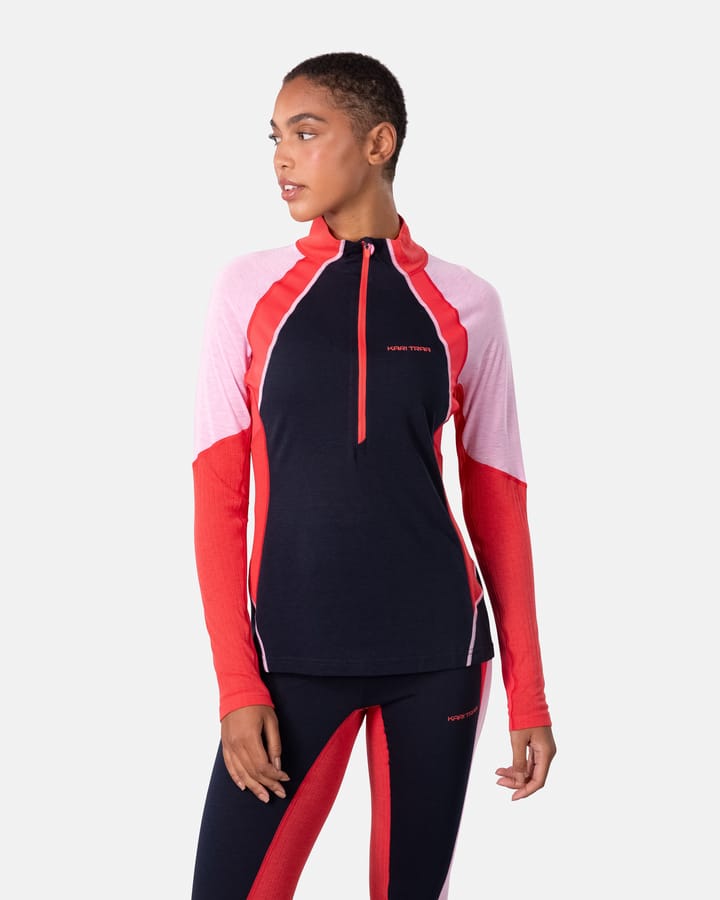 Kari Traa Women's Alma Half Zip Dark Navy Blue Kari Traa Kari Traa Women's Alma Half Zip Dark Navy Blue Kari Traa