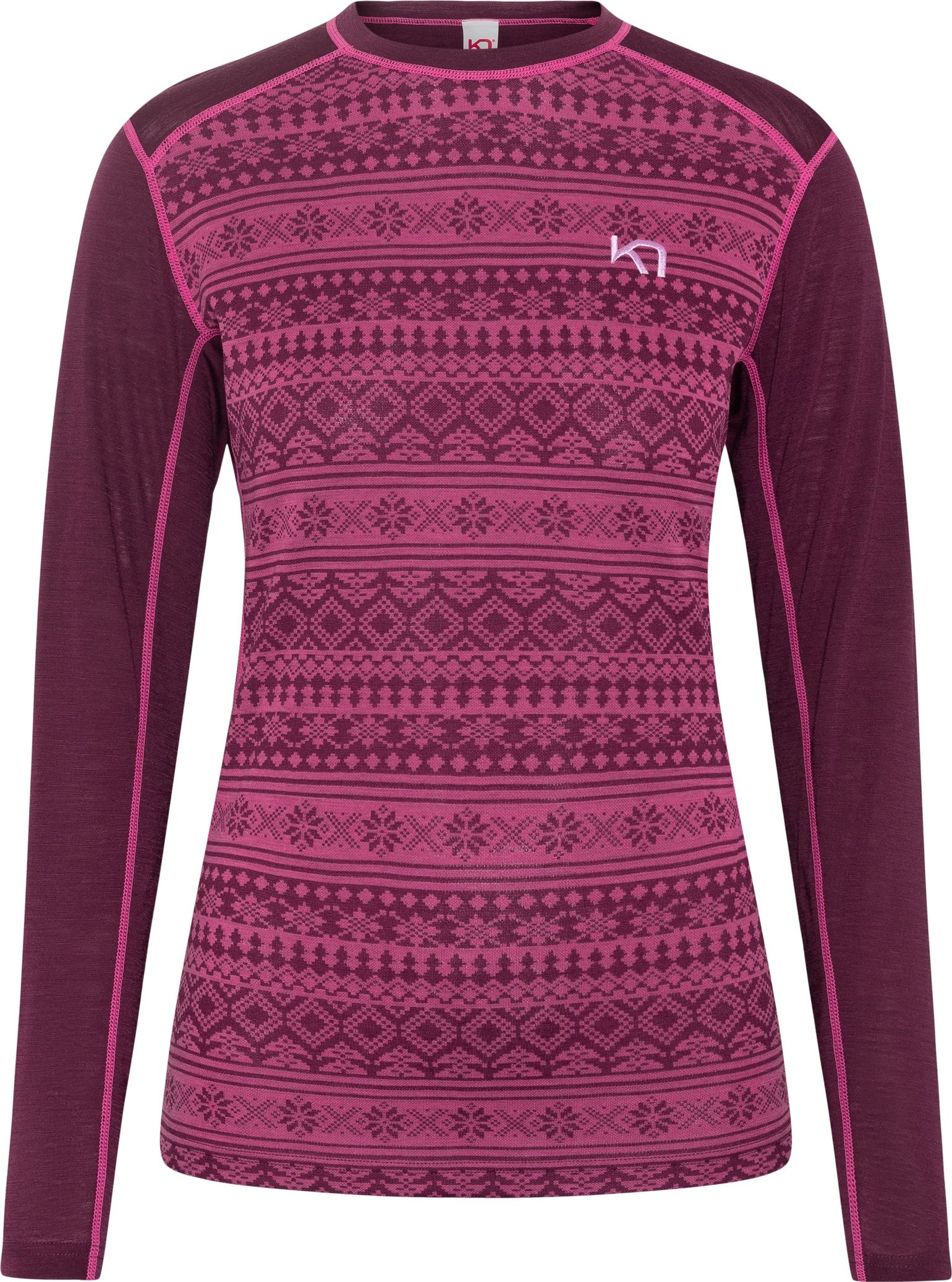 Kari Traa Women's Mina Long Sleeve Wine