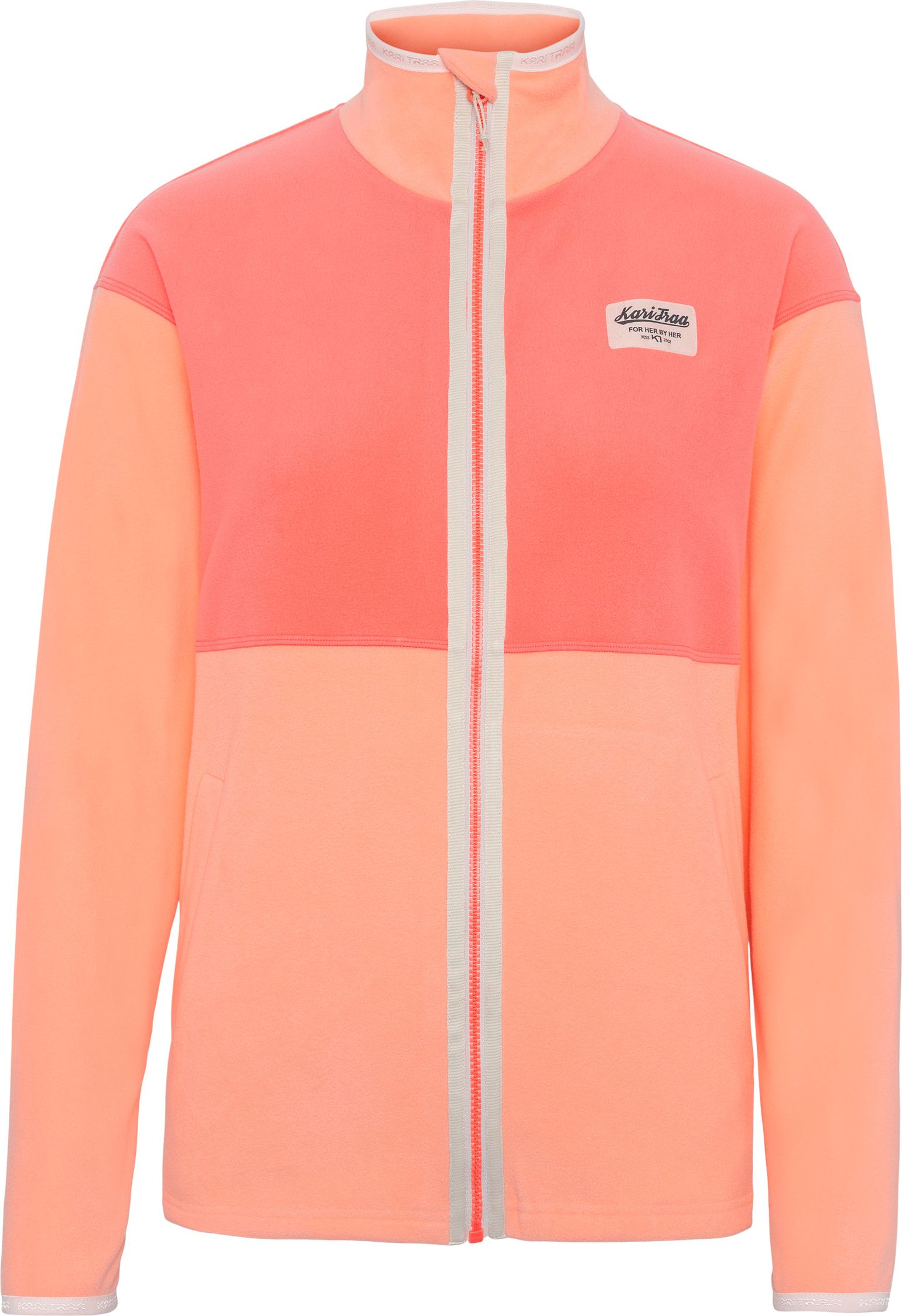 Kari Traa Women's Gracie Midlayer Peach Bloom