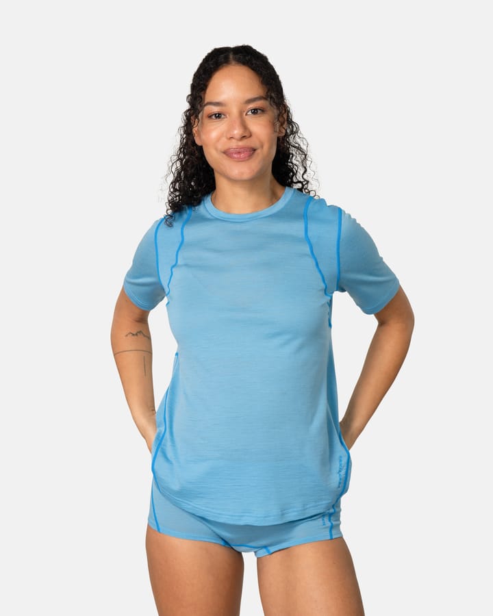 Kari Traa Women's Embla Wool Tee Ocean Kari Traa