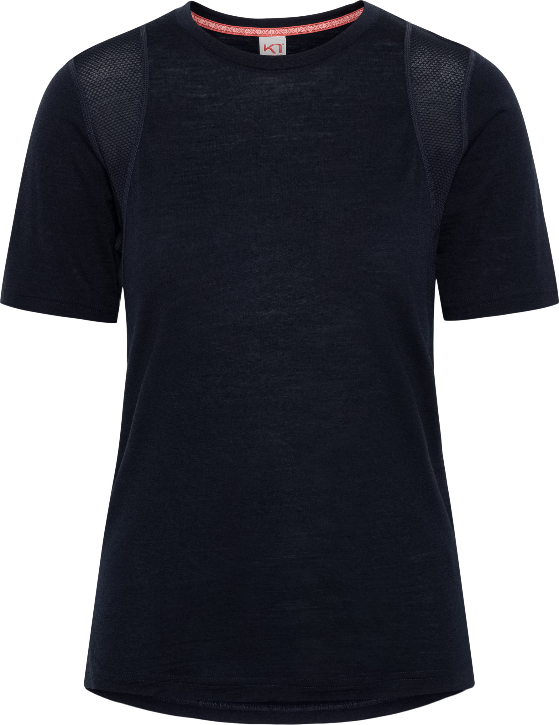 Kari Traa Women's Embla Wool Tee Dark Navy Blue Lyhythihaiset paidat S