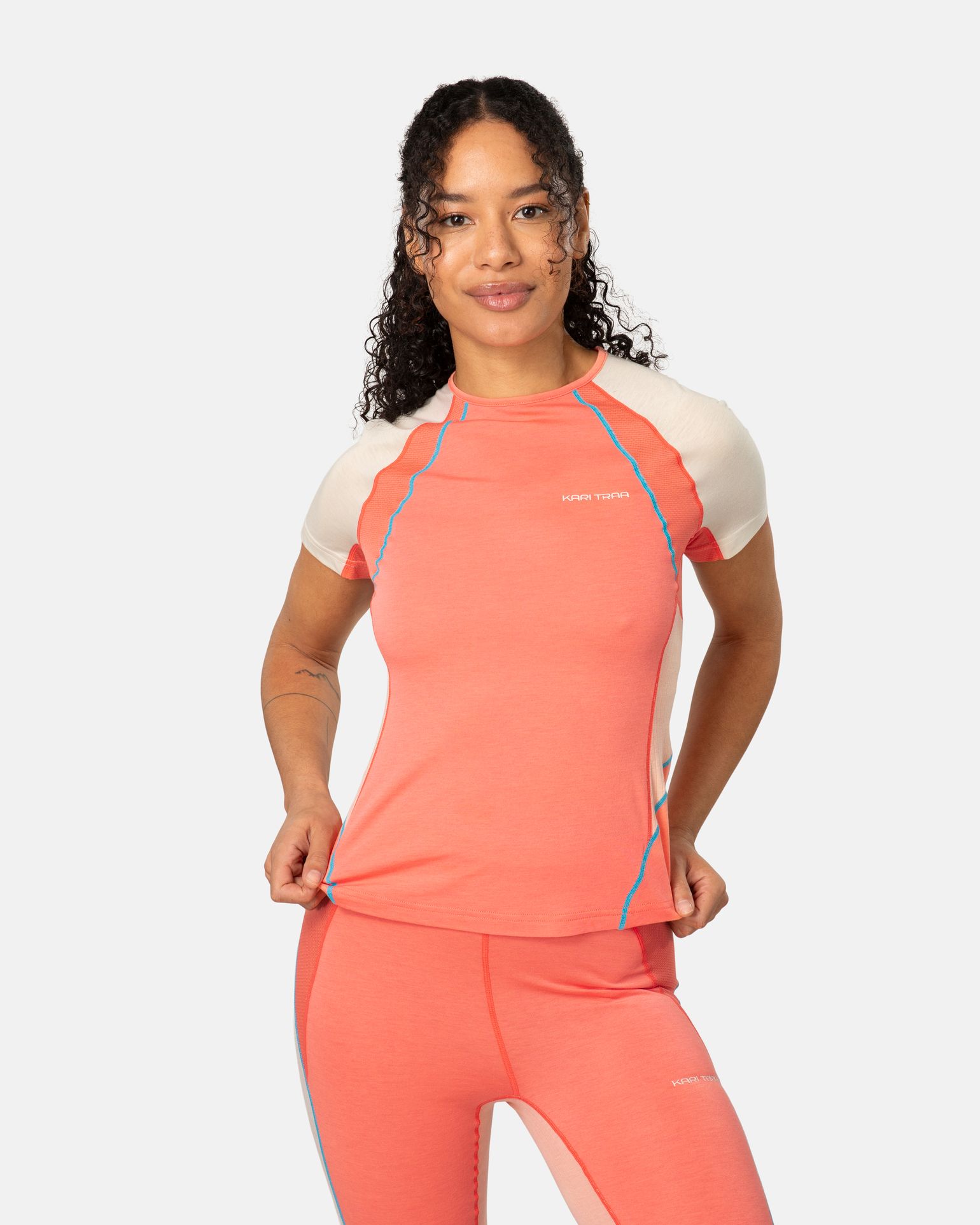 Kari Traa Women's Alma Tee Coral
