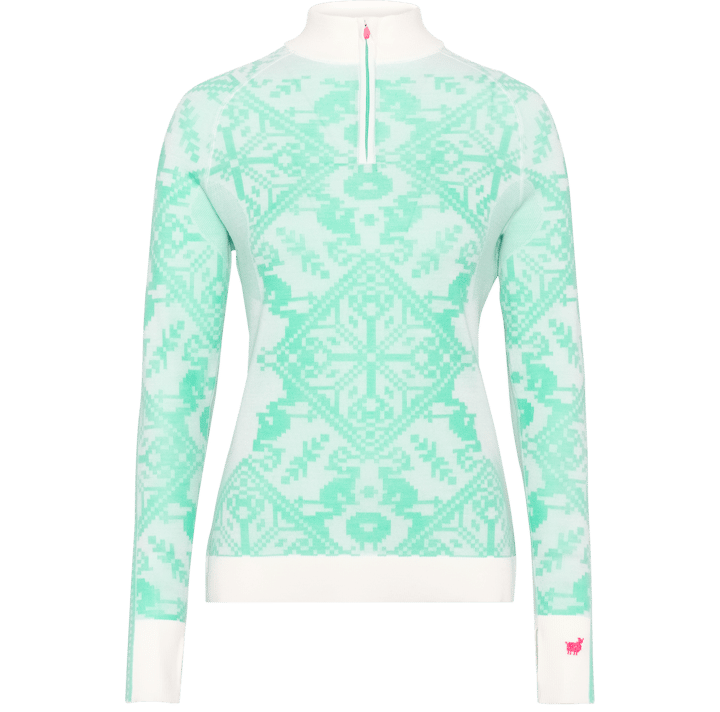 Kari Traa Women's Saga Half Zip Jelly Mint Kari Traa