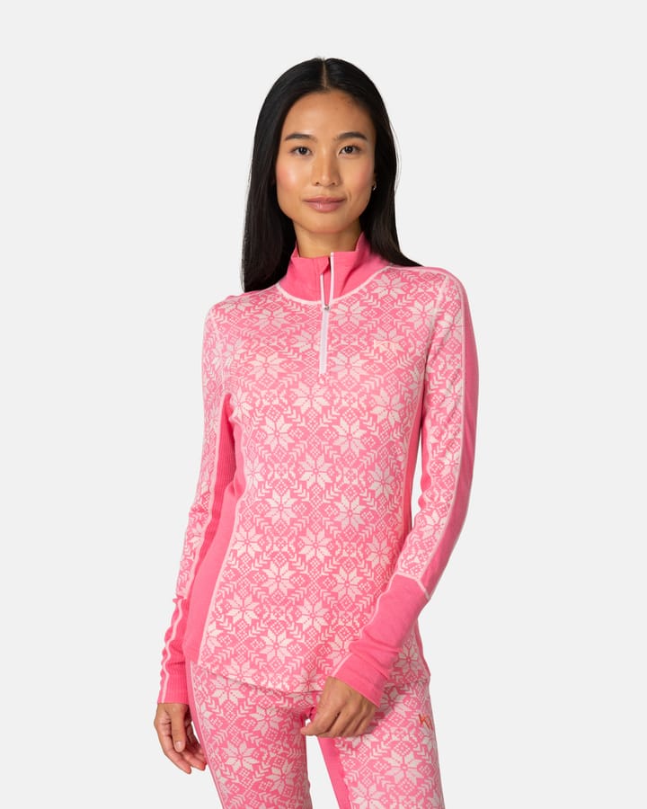 Kari Traa Women's Anna Half Zip Bubblegum Kari Traa