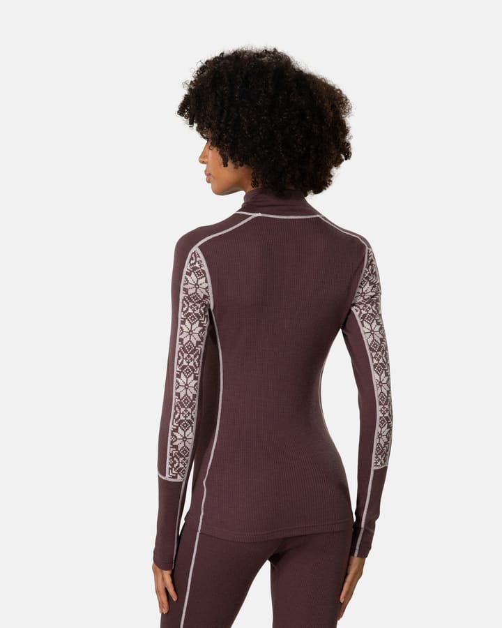 Kari Traa Women's Anna Half Zip Cocoa Powder Kari Traa