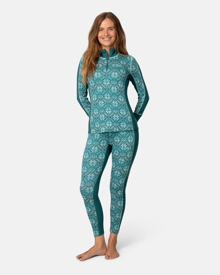 Kari Traa Women's Anna Half Zip Peacock Kari Traa