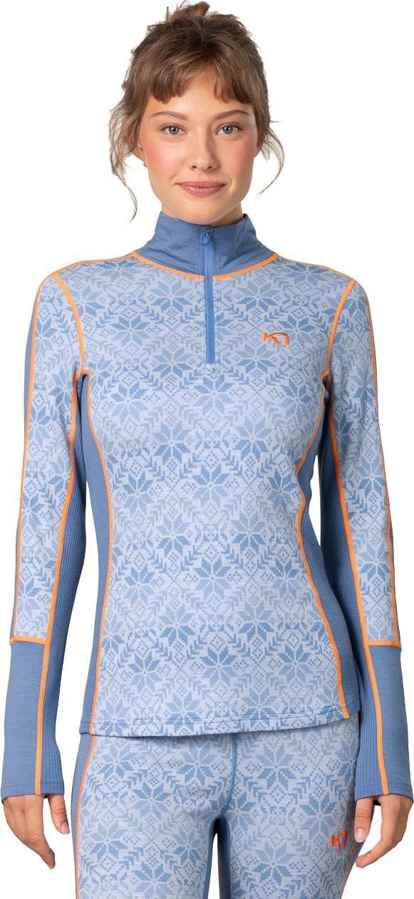Kari Traa Women's Anna Half Zip Sea Kari Traa Kari Traa Women's Anna Half Zip Sea Kari Traa