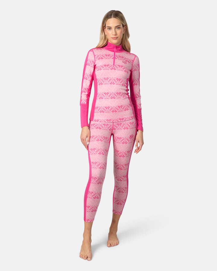 Kari Traa Women's Anna Half Zip Bright Pink Kari Traa