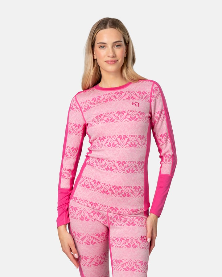 Kari Traa Women's Anna Long Sleeve Bright Pink Kari Traa