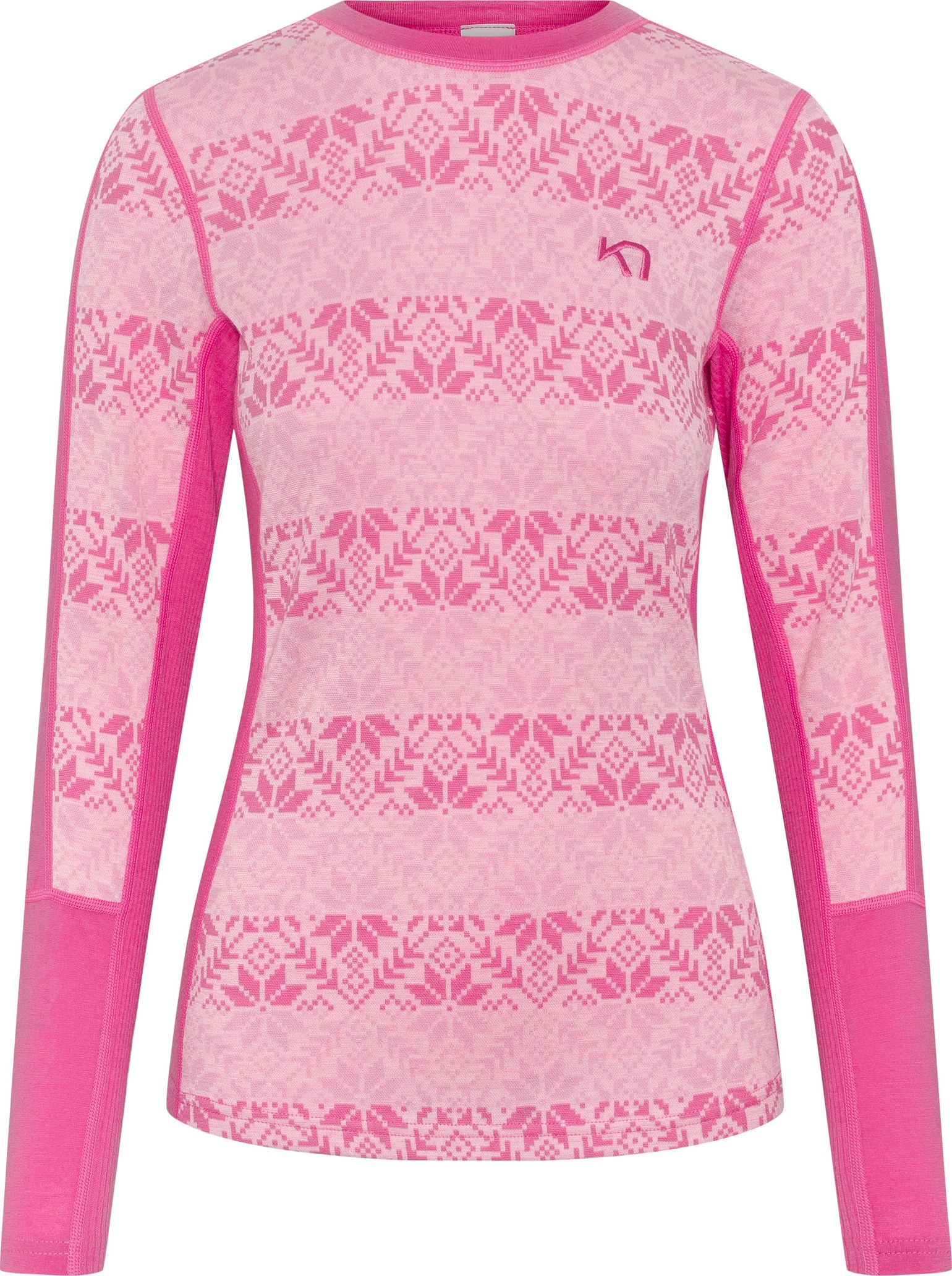 Kari Traa Women's Anna Long Sleeve Bright Pink
